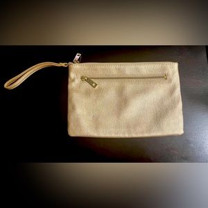 Like new Gap gold clutch